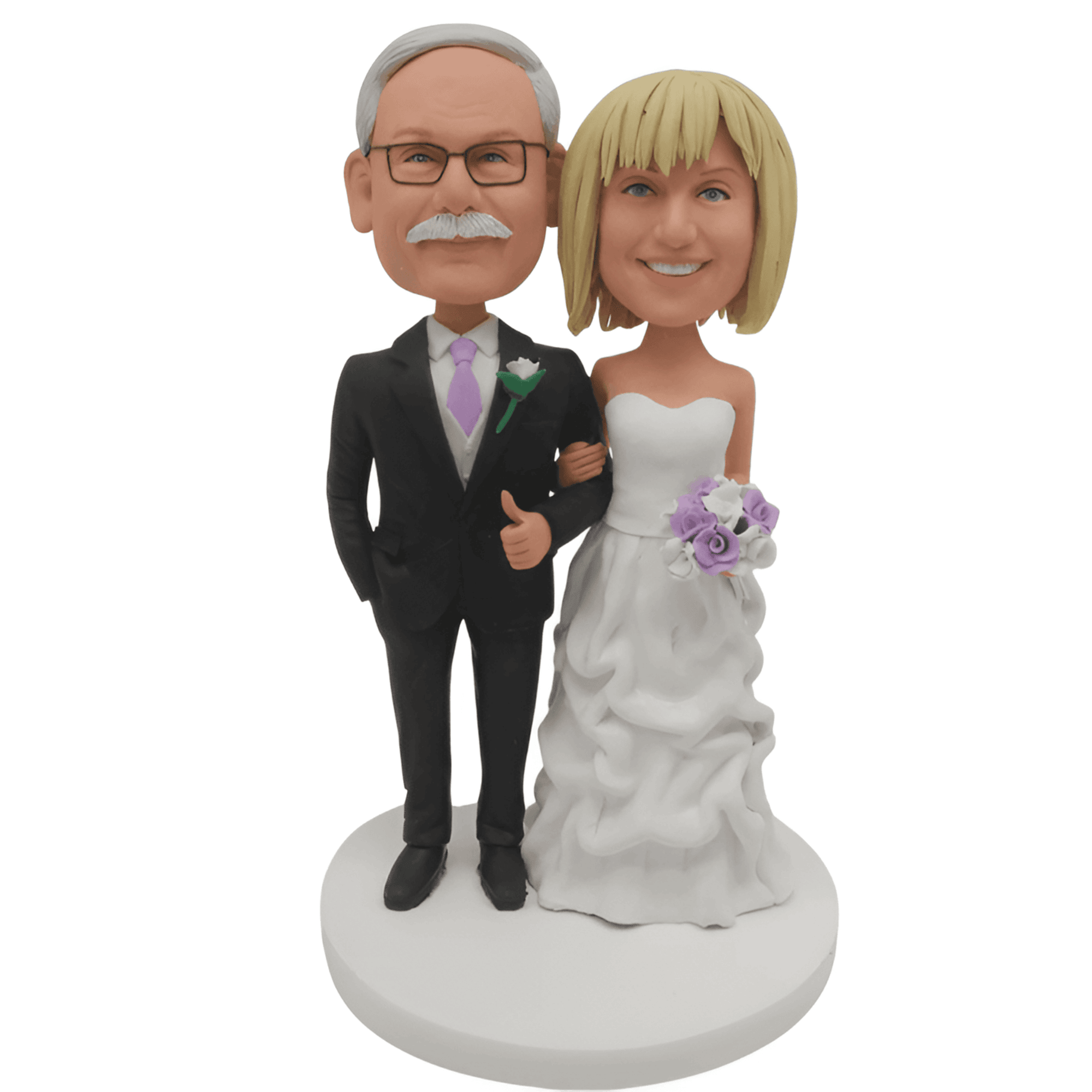 Svadobná figúrka senior páru – Figurkarium