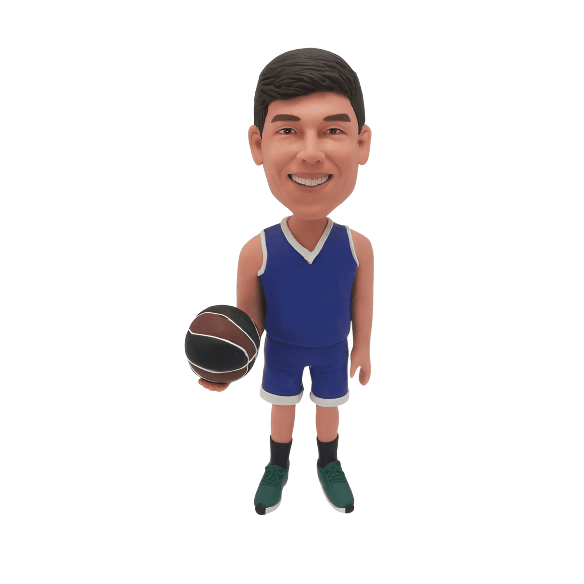 Figúrka basketbalistu s loptou – Figurkarium